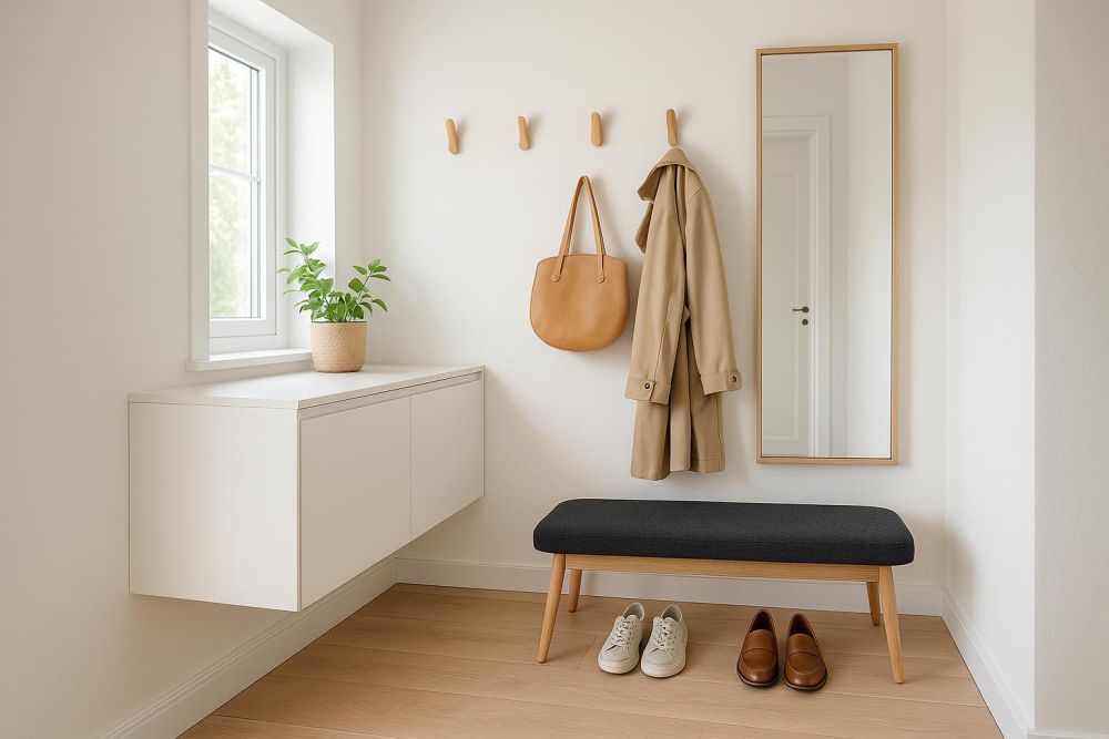 小玄關別再做頂天櫃！「這設計」收納空間增2倍，視覺放大翻3倍