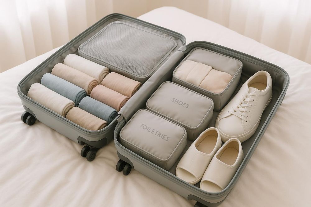 你也以為行李箱只能塞到爆？2026年『這4招』收納容量翻倍，必需品全帶不再亂
