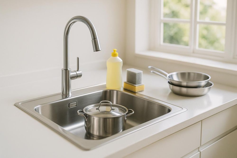 不鏽鋼水槽5年後竟變這樣？3大關鍵細節沒注意易生鏽、難清潔！