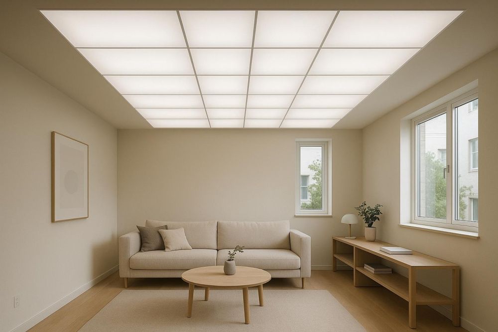 吊天花還用石膏板？2026年流明天花板3大優勢，一裝即開闊、亮度翻2倍