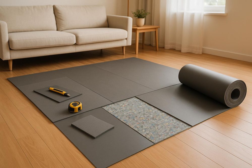 樓上鄰居再吵也不怕！地板隔音墊這樣裝，噪音降3倍、睡眠品質翻倍