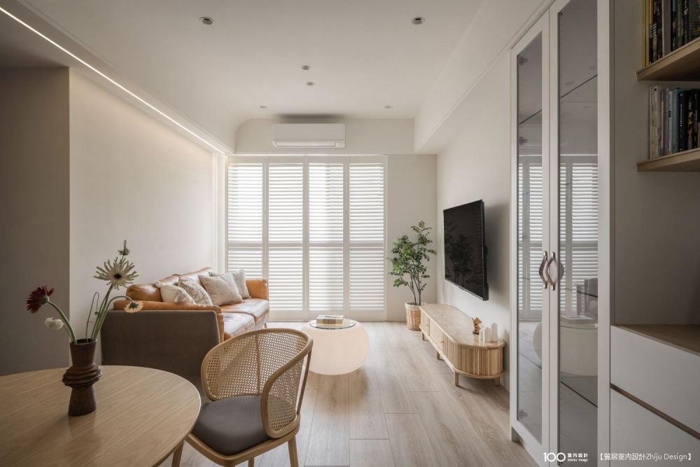 20坪輕美式+日式混搭,打造像旅行一樣的家 🤍