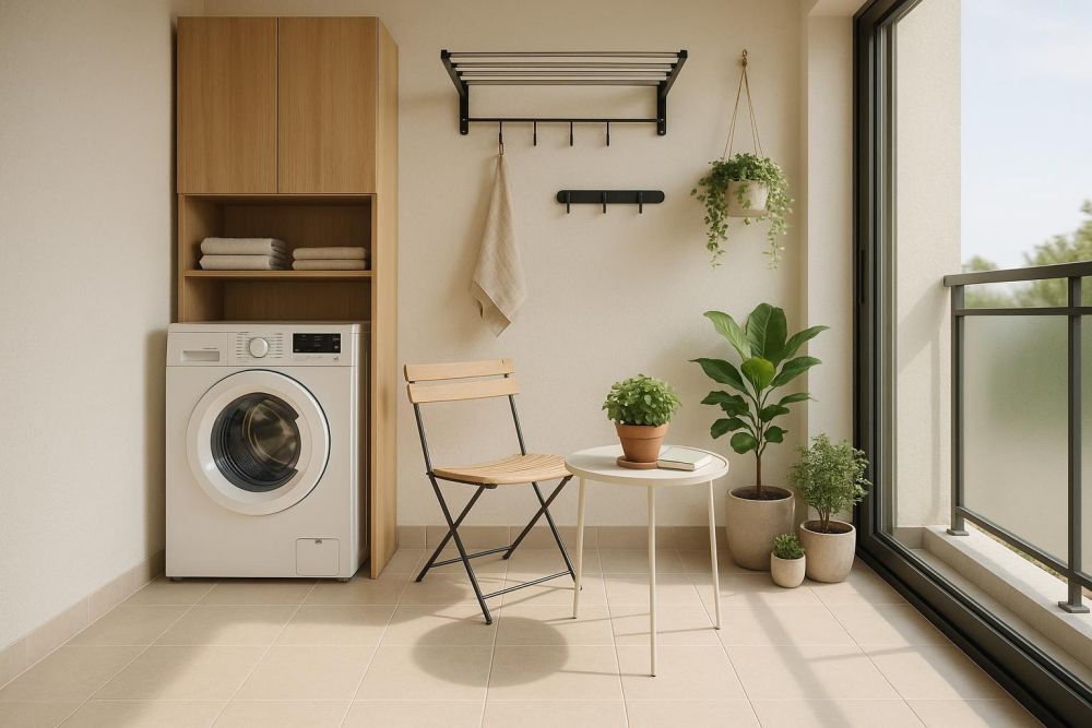 陽台別再只曬衣！巧做3處設計，空間收納增2倍、生活機能超進化