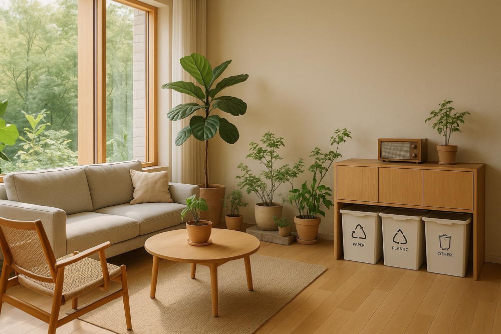 這5個永續室內設計細節，讓小宅綠色減碳、住得更時尚！