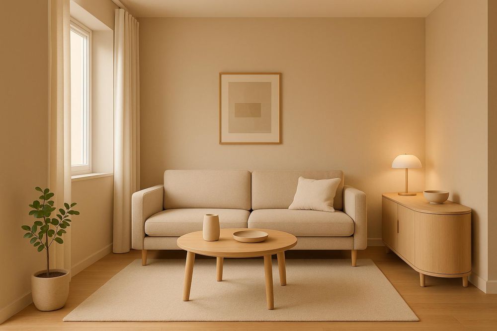 奶咖色這樣配，4㎡小戶也變大2倍！最新室內配色技巧讓空間瞬間升級又溫暖