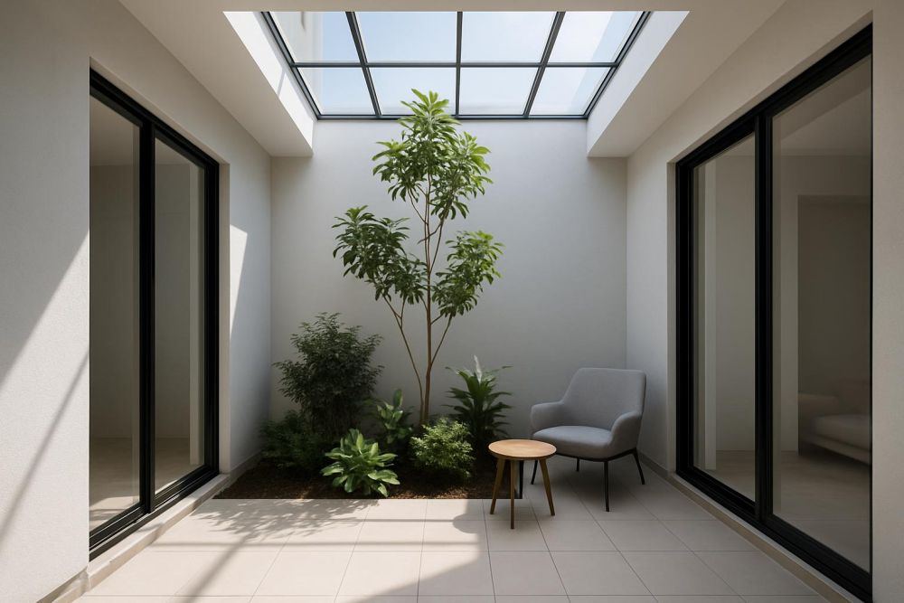 小戶型沒做天井，光線悶熱住到後悔！天井設計關鍵曝光，通風採光提升3倍