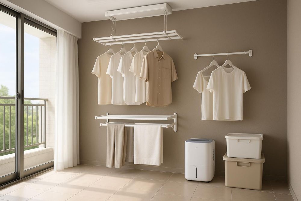 衣服老是晾不乾？室內曬衣架別亂裝，做到這3點輕鬆乾爽不發霉