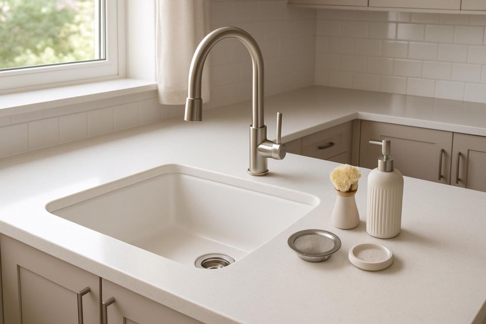 為什麼越來越多人選陶瓷廚房水槽？5大優缺點一次看，耐用、清潔力全解析