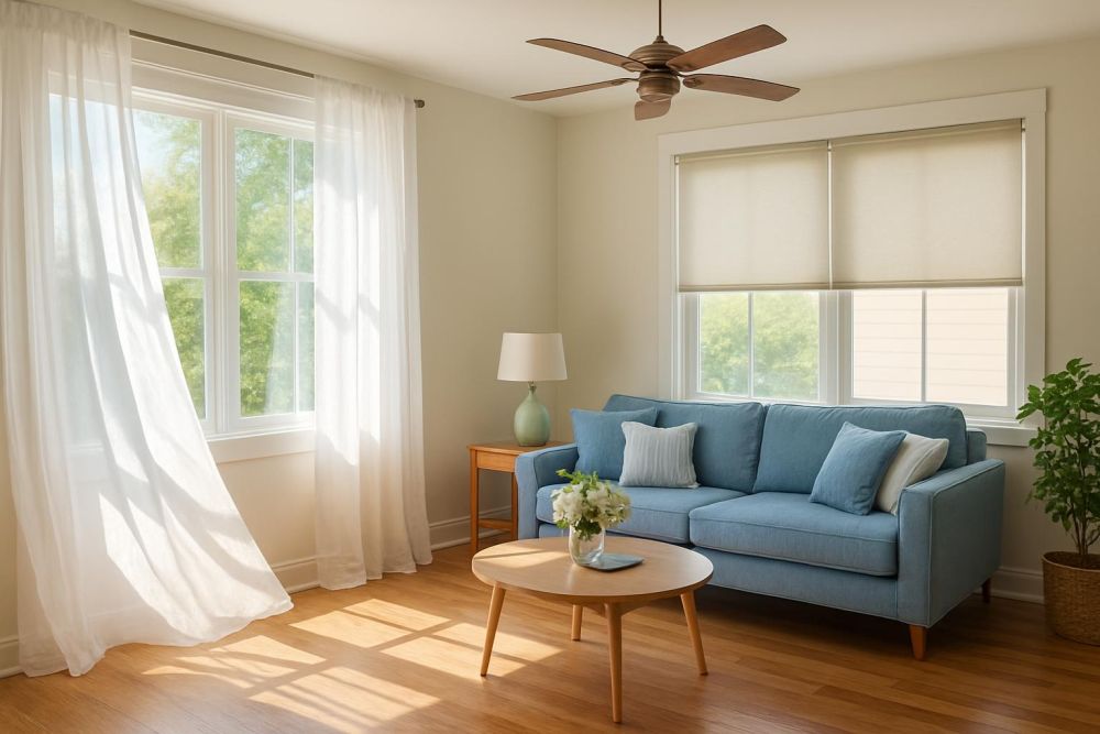 夏天窗簾這樣開，室內降溫3度！2026最新「開窗法」99%的人都沒做對