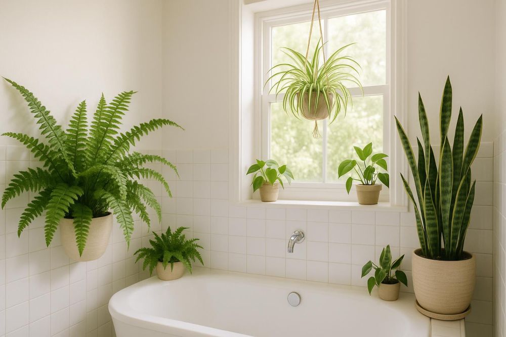 浴室濕悶沒法種綠植？這5款植物最適合，專家激推擺對生活感翻倍！