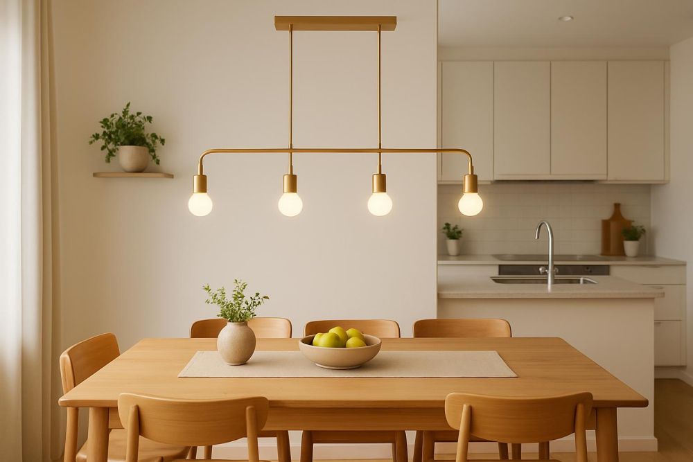 餐桌中島吊燈選錯5大關鍵，一盞燈毀掉用餐氣氛！照度、尺寸、形式全解析，輕鬆選對不後悔