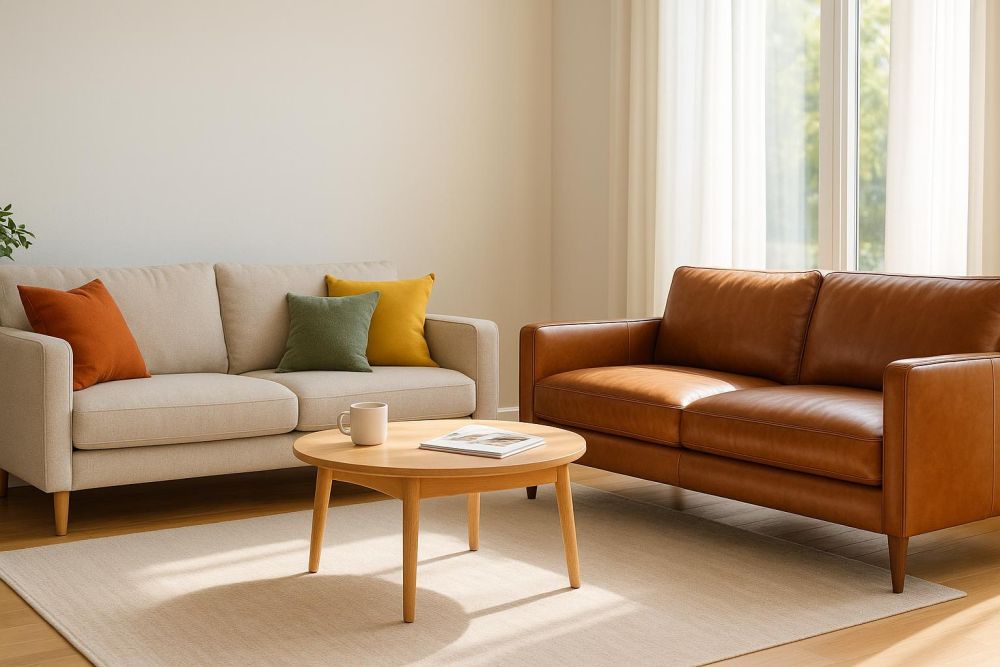 布沙發、皮沙發差在哪？2026新數據揭『這1點』選錯哭3年