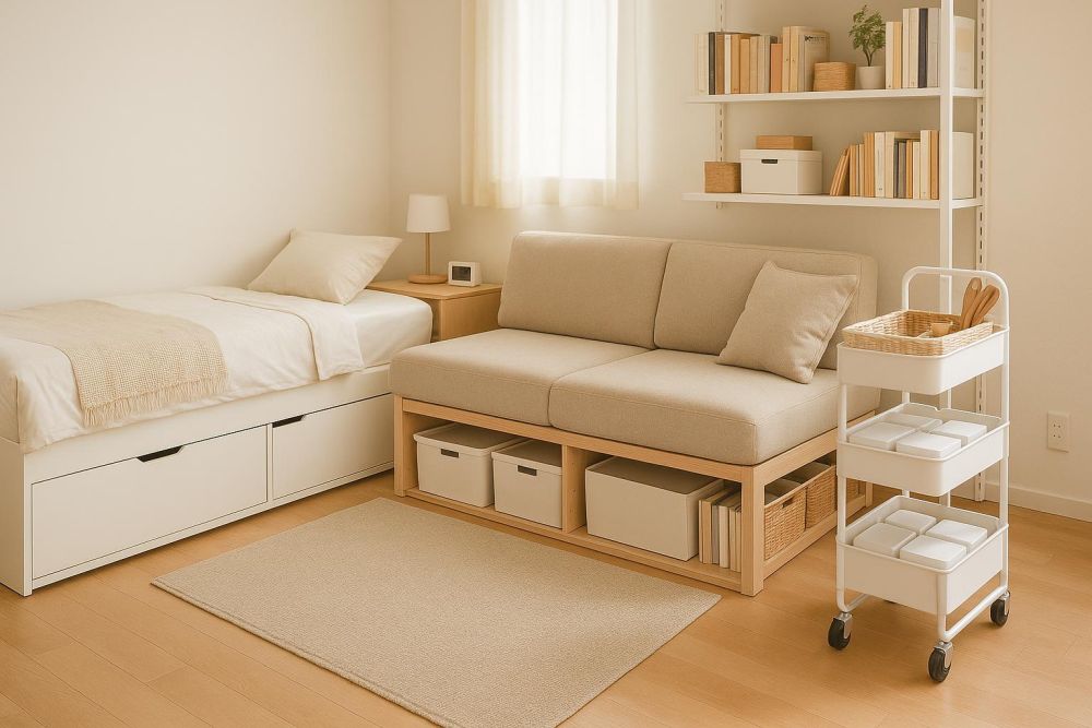 不想砸錢裝潢?只換『這5款傢俱』,收納空間翻倍又省事