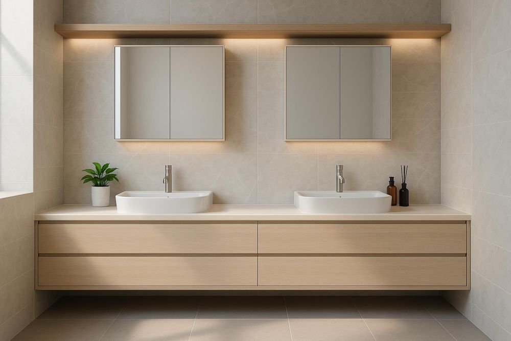 雙洗手台做錯超後悔！2026年必防3大設計地雷＋空間激增2倍的關鍵做法