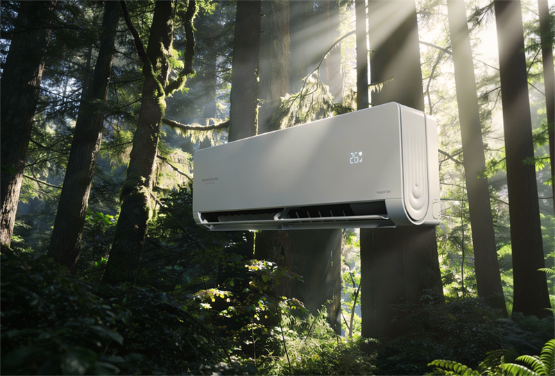 把阿里山森林搬回家!Acerpure超美「智慧變頻冷暖空調」,一機搞定全年舒適