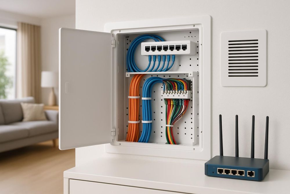 弱電箱亂、網路卡？3大規劃細節讓線路整齊、網速更穩，家中再無雜亂死角