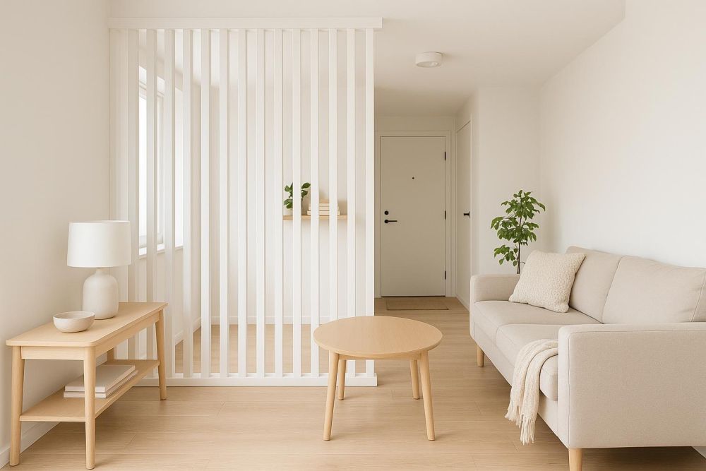 小空間必裝白色格柵！激增採光2倍、隱私收納一次搞定