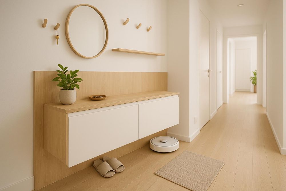 小坪數玄關別亂放鞋櫃!這3招收納設計空間翻2倍,動線不卡不雜亂