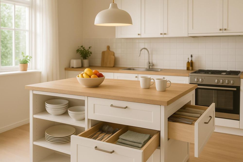 中島設計做錯秒變雞肋！2026年最新『這樣做』收納翻3倍，動線不卡雜物不再亂