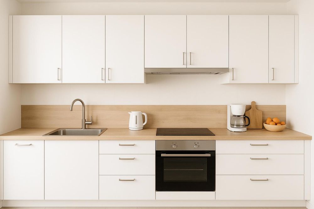 一字型廚房動線卡卡?水電師傅曝規劃5細節,順手下廚效率翻倍