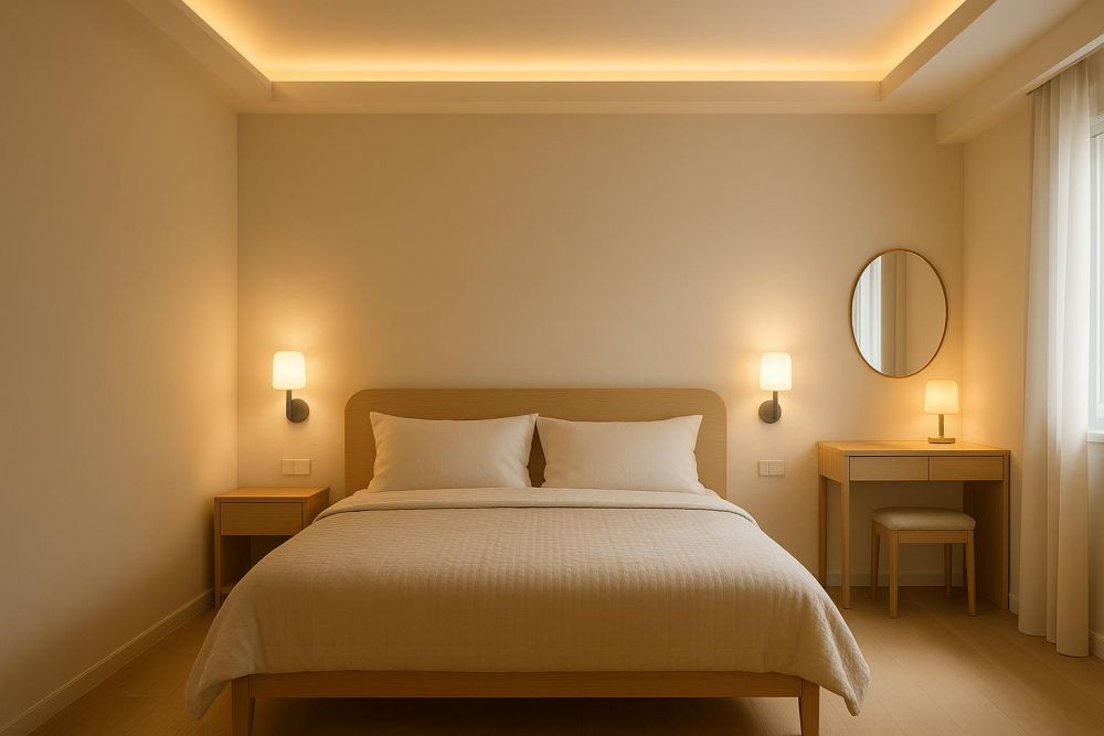 臥室裝潢還在做主燈?用「這3種分散照明」睡得更好還不傷眼,機能大增2倍