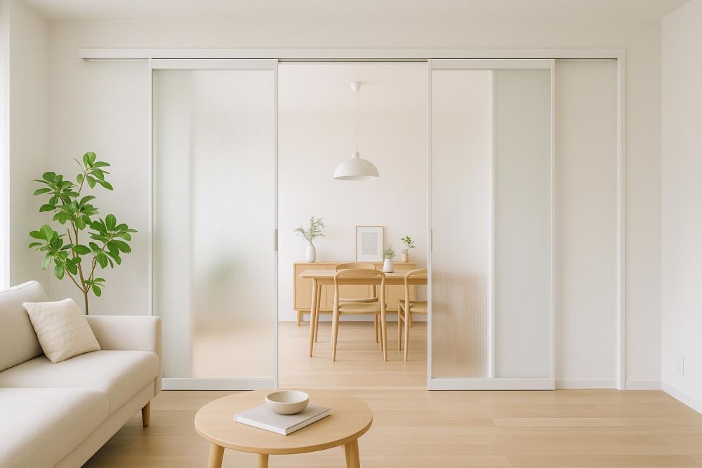 連動拉門這樣選配,小宅空間放大2倍!一招解決壓迫、採光難題