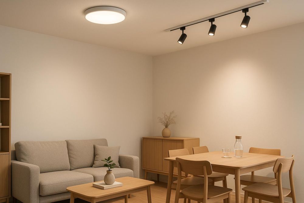 裝潢燈選錯超後悔!2026年最新吸頂燈vs軌道燈優缺點全解析,這3大空間別再選錯