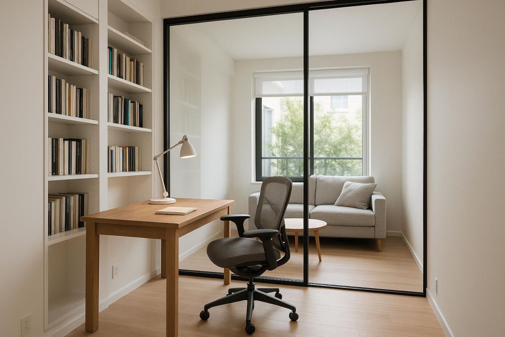 小坪數也能有開放式書房?半開放設計多出1間空間,收納、工作雙倍升級