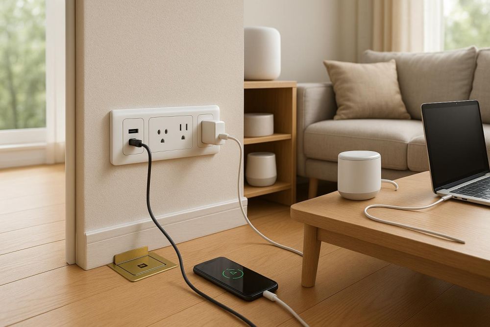 家裡插座永遠不夠用？5大插座規劃懶人包，裝潢前後都能救