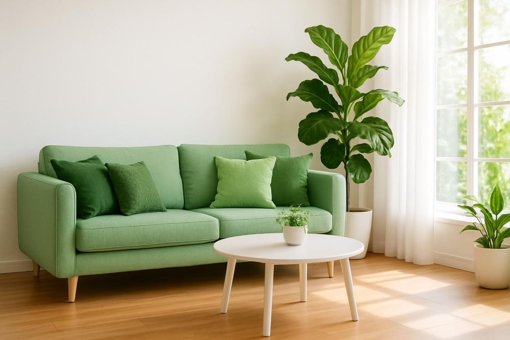 新手最怕色彩亂搭!『這3種綠色配法』讓家時尚翻倍、不土不俗