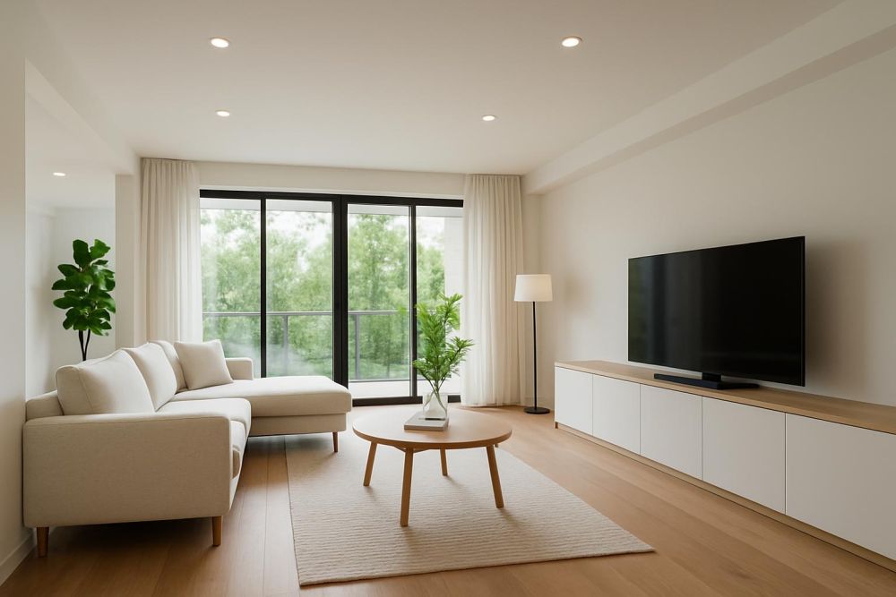 客廳太小太擠？2026最新「這幾招」動線+設計，空間感翻2倍！