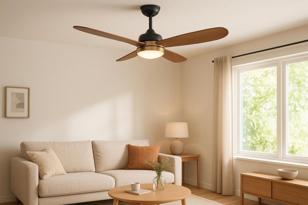 別只選吊燈！吊扇燈這樣裝，涼爽、省電又擴大照明，空間舒適度翻倍