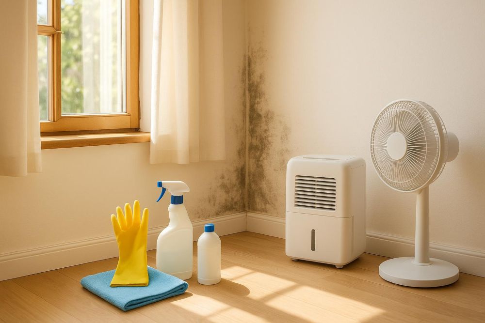 家裡牆壁發霉怎麼救？這5招除霉+防霉技巧，濕度降30%再也不怕反覆長霉