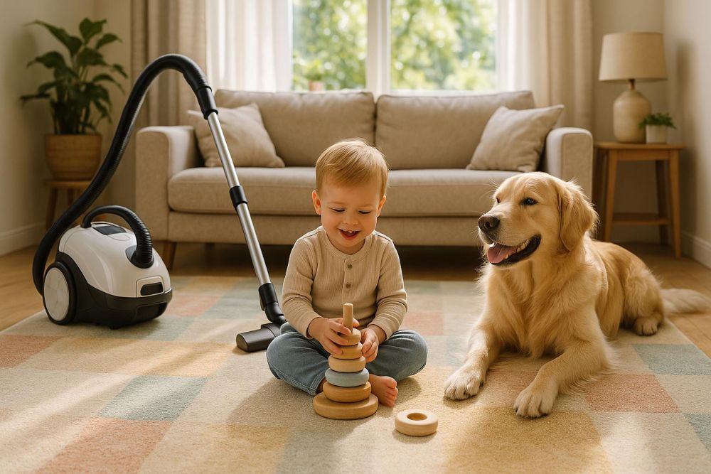 地毯清潔只做吸塵超失敗！專家曝這3招污漬秒淨，保養久用不塌陷