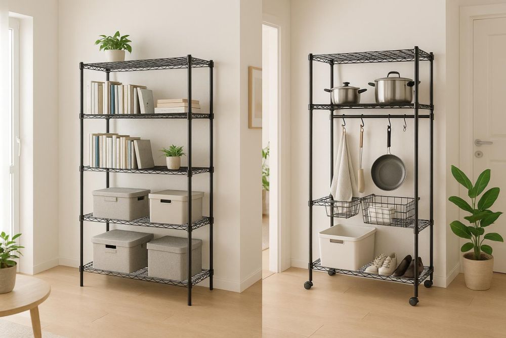 小空間收納大爆發!鐵架層板規劃對了,收納量激增3倍還不壓迫