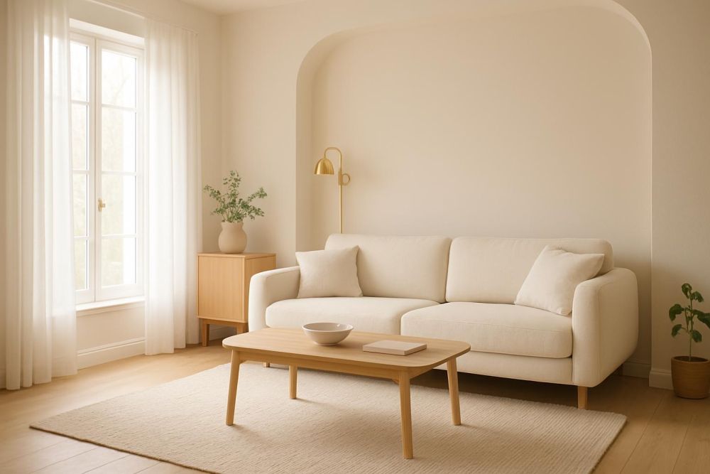 奶油白裝修配色踩對這3個細節，瞬間提亮空間感！回購率最高的高級氛圍配法大公開