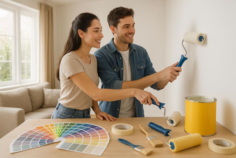 牆面油漆選錯超慘！4種常見油漆類型深入比較，成分/耐用度/施工一次看懂，不再半年崩壞