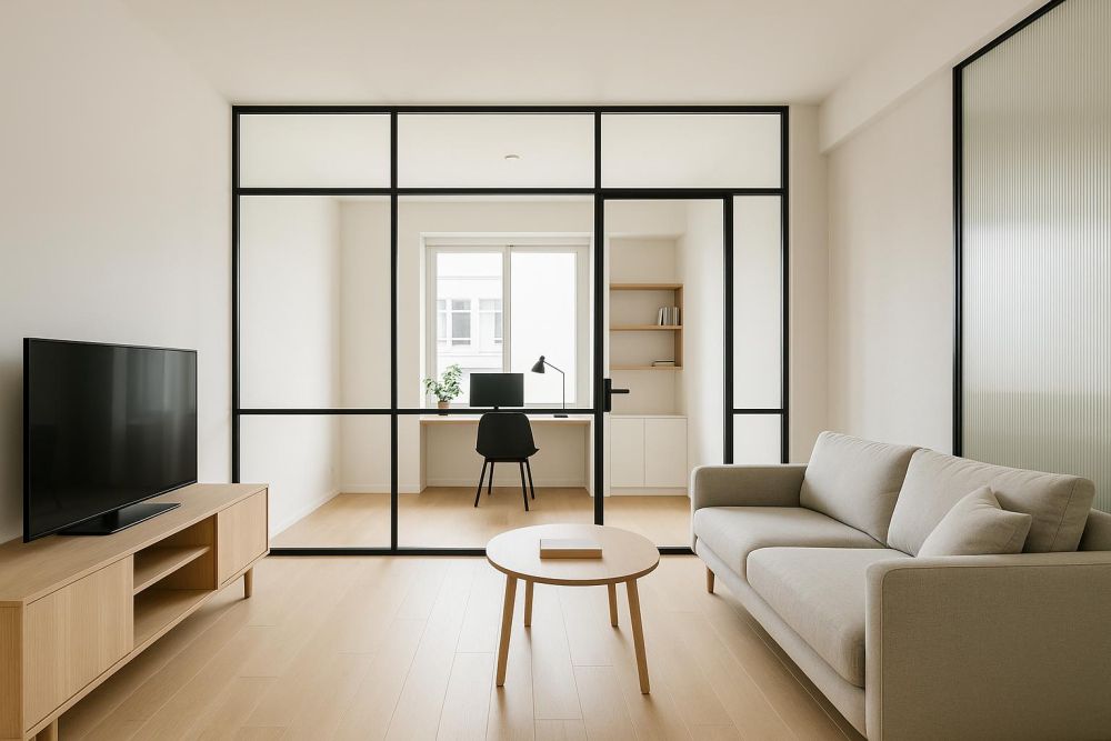 小宅太擠？2026爆紅玻璃隔間『這樣設計』，空間大2倍還自帶採光