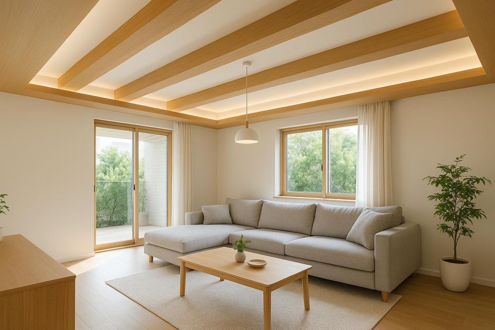 客廳橫樑壓迫感？用『這3招』巧妙修飾，顏值提升10倍空間放大！