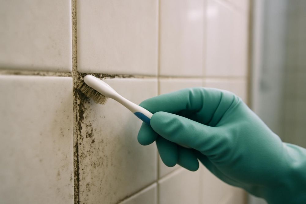 磚牆縫隙一發霉怎麼辦？專家教你3步驟徹底清潔+這招防止再長黴