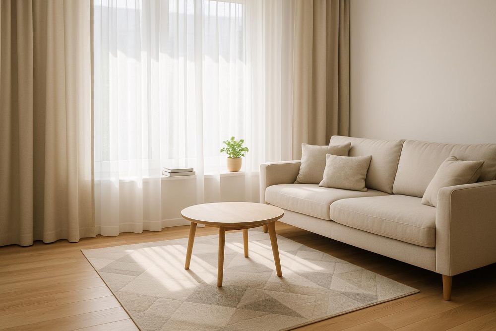 窗簾這樣選搭，客廳顏值提升3倍！80%的人都忽略這5大細節