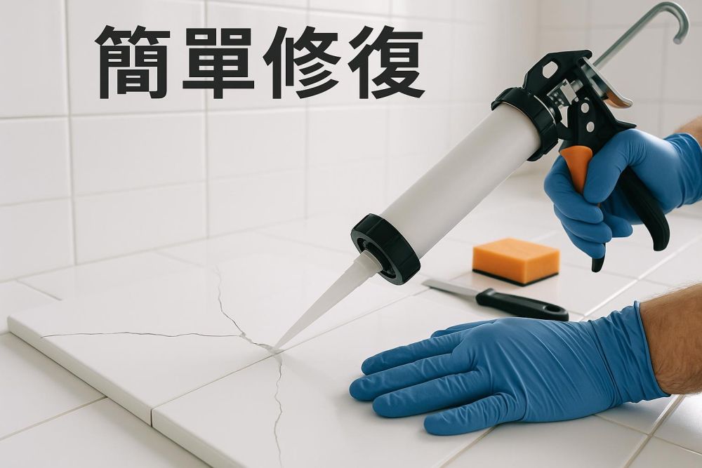 磁磚爆裂還能救！這1招修補工法，不砸不拆省下重貼費