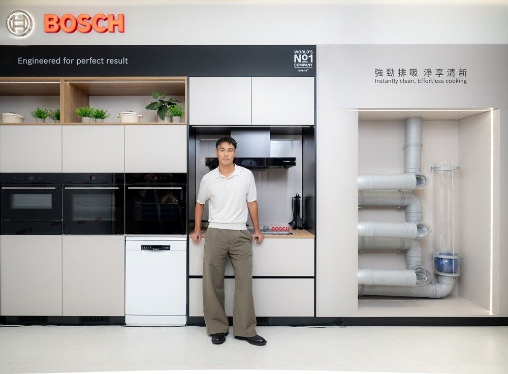 買房裝潢必看!跟著楊祐寧開箱 Bosch 信義旗艦店,帶你一站搞定理想廚房家電!