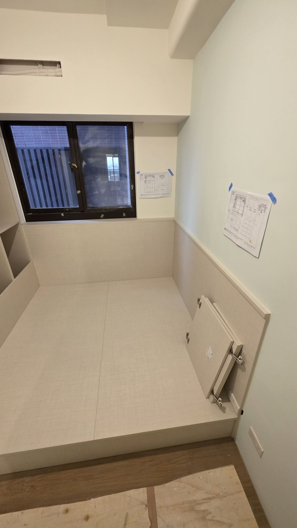 現代風裝修 25坪 3房2廳2衛 160萬 桃園市 輕奢英倫退休宅 裝修案例效果圖 - 100室內設計