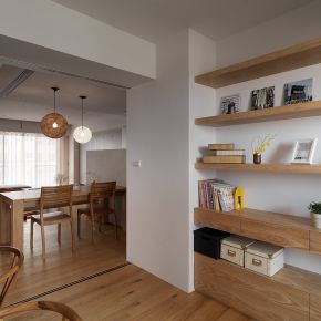 新竹 F宅 日式風 新成屋