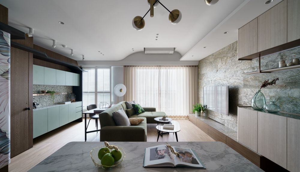 小空間放大數22坪文青風