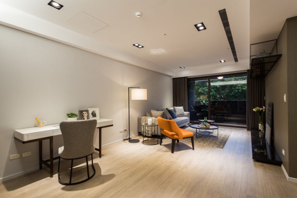 現代都會宅！色彩層次營造居家空間