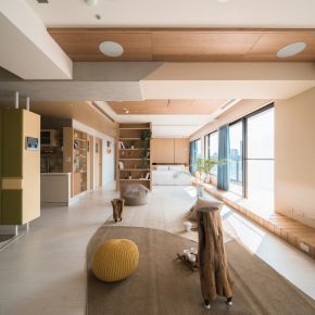 沐浴。光彩木寓 日式風 新成屋