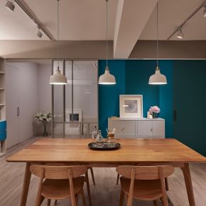 In Teal- Mars & Lynn的家 簡約風 老屋翻新
