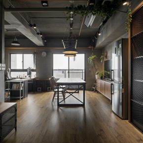 仿舊復古小宅風味 LOFT風 新成屋
